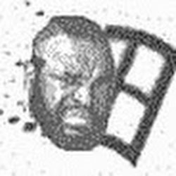 Mr T over an old Windows logo